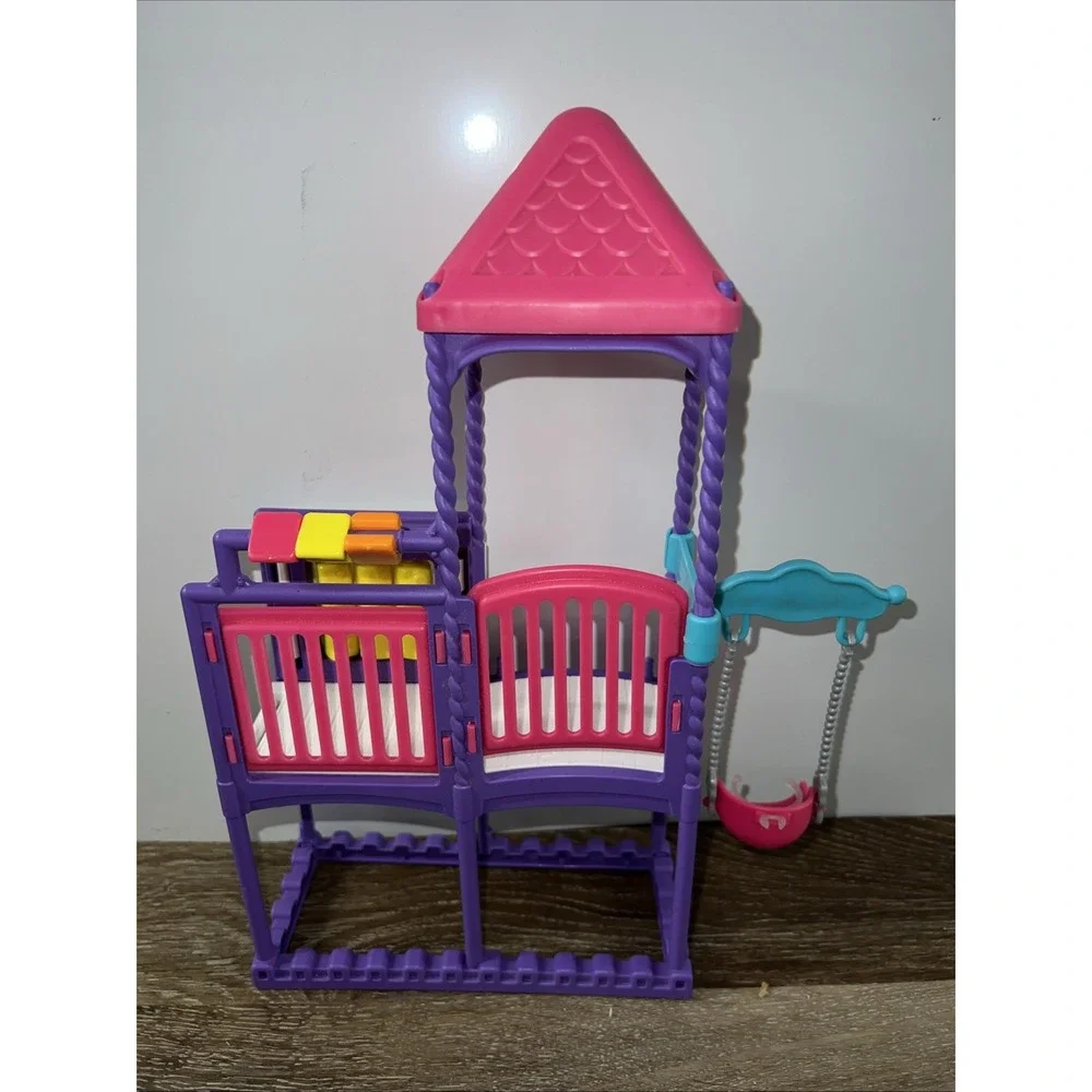 Barbie Skipper Babysitting Inc. Climb N' Explore Playground Playset Toy W Swing - Picture 2 of 5